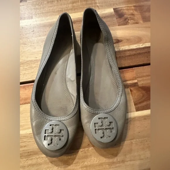 Tory Burch Shoes| Leather Ballerina Flats | Size 9.5 - Picture 3 of 10
